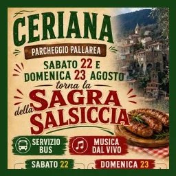 Sagra della Salsiccia di Ceriana 2026
